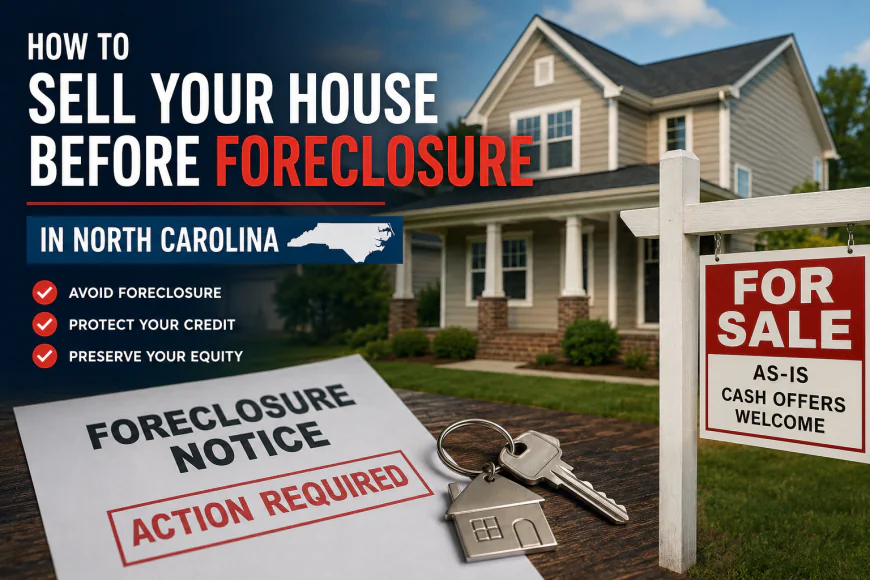 How to Sell Your House Before Foreclosure in North Carolina