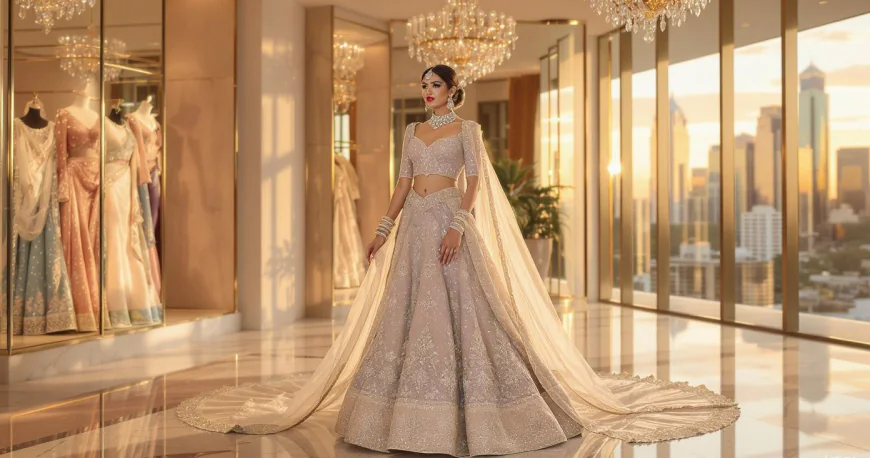 Seema Gujral Bridal Lehenga Silk Threads Luxury Couture Guide