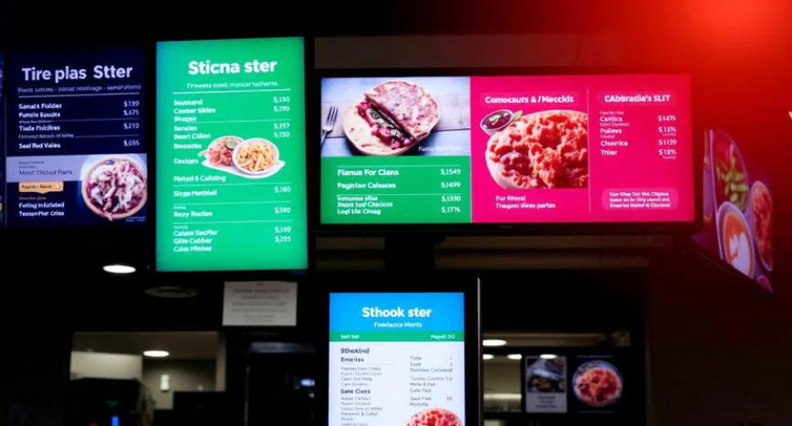 Why Digital Menu Boards & Drive Thru Digital Menu Boards Boost QSR Profits