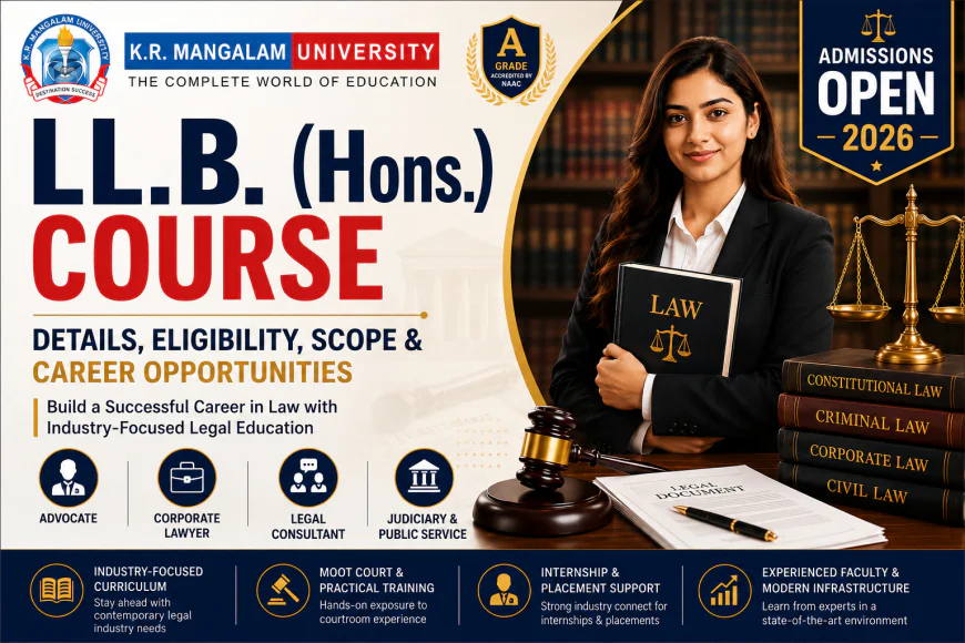 LL.B. (Hons.) Course: Details, Eligibility, Scope, and Career Opportunities