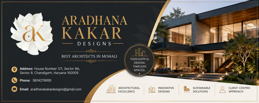 Award-Inspired Architecture by Aradhana Kakar Designs | Best Architects in Mohali