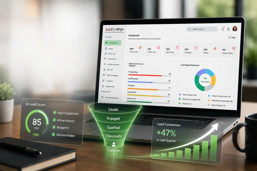 How Can AI Sales CRM Software India Improve Lead Conversion?