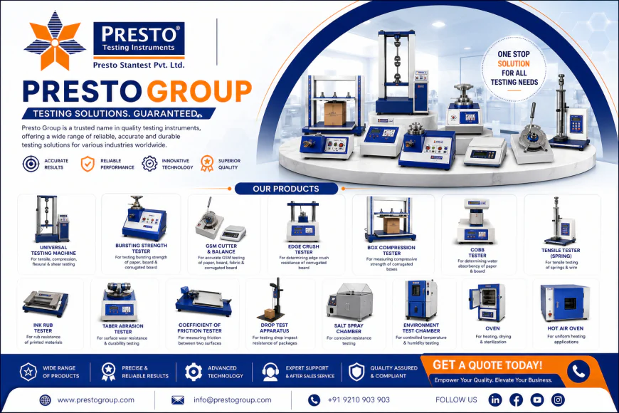 Lab Equipment: Essential Tools for Accurate Testing and Analysis | Presto Group