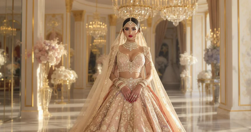 Seema Gujral Bridal Lehenga for Modern Bridal Luxury