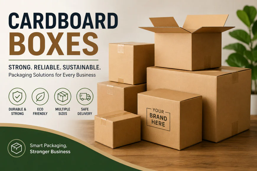 Cardboard Boxes for Secure Packaging, Storage, and Shipping Solutions