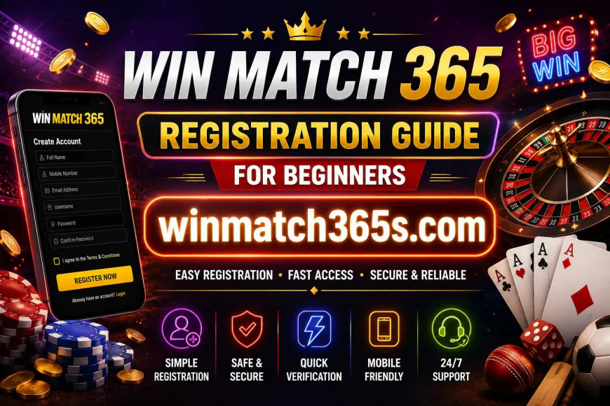 Win Match 365 Registration Guide for Beginners