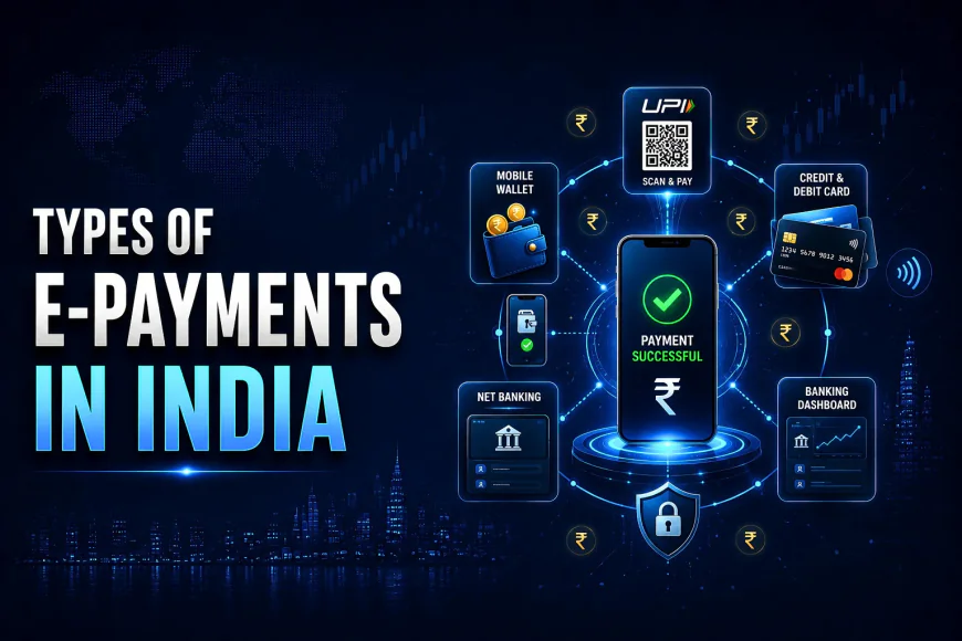 Types of E-Payments in India: A Complete Guide to Digital Payment Methods