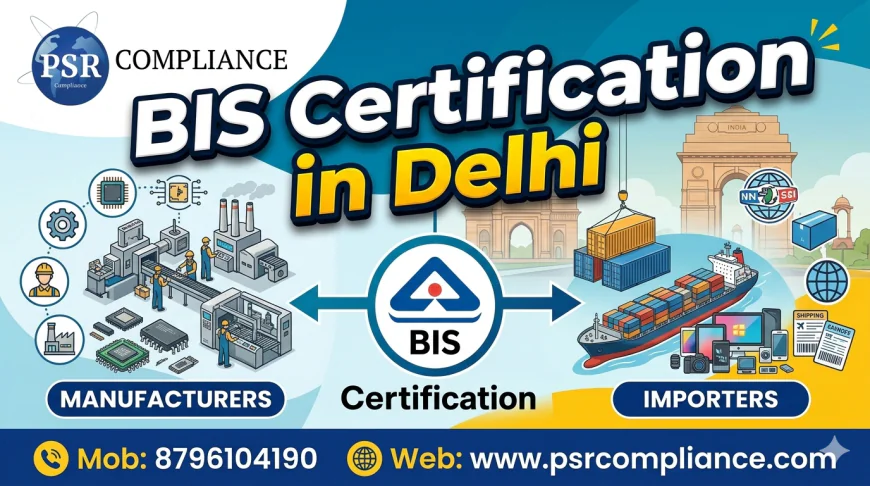 BIS Certification in Delhi: Complete Guide for Manufacturers and Importers