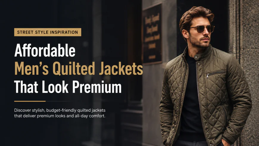 Street Style Inspiration: Affordable Men's Quilted Jackets That Look Premium