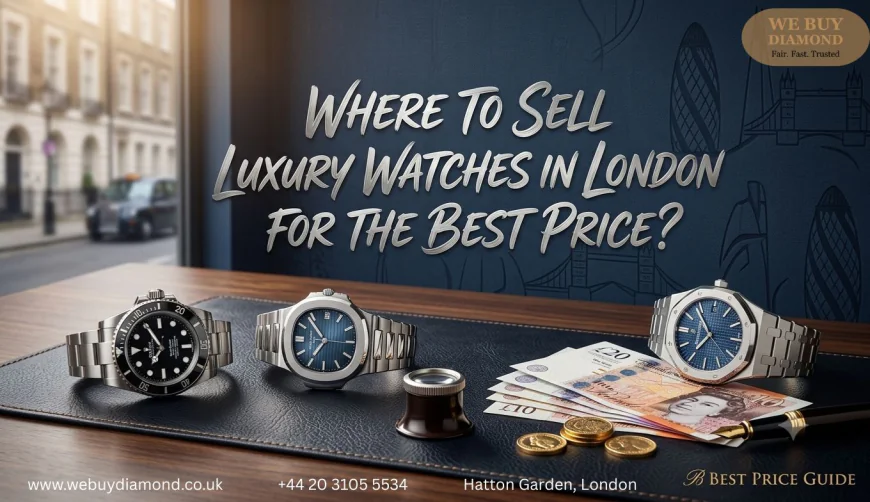 Where to Sell Luxury Watches in London for the Best Price?
