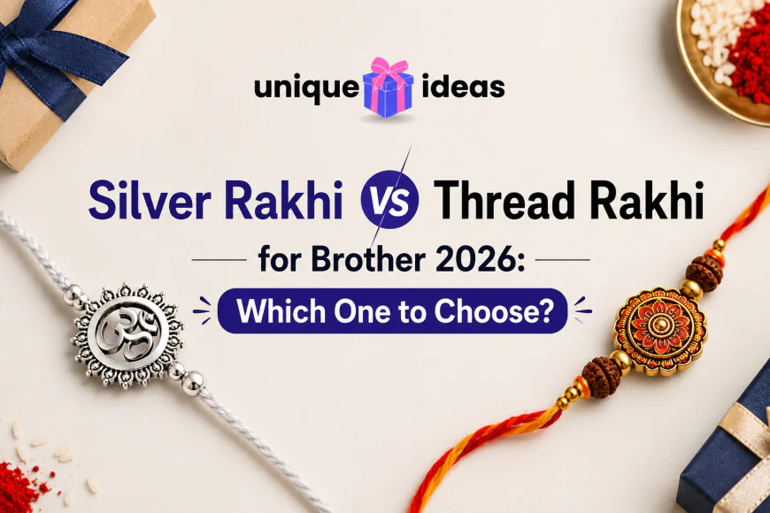 Silver Rakhi vs Thread Rakhi for Brother 2026: Which One to Choose?