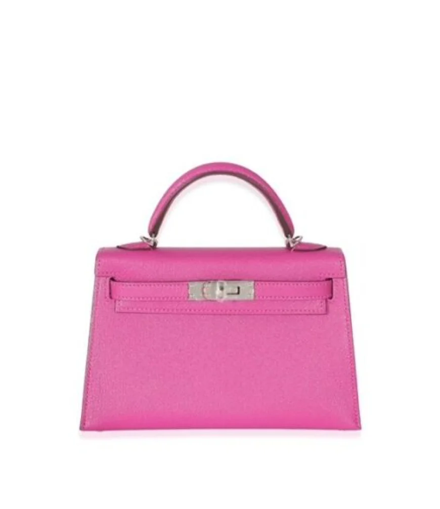 HERMES Kelly Mini 20 II Pink: A Timeless Luxury Statement in Magnolia Mysore Leather