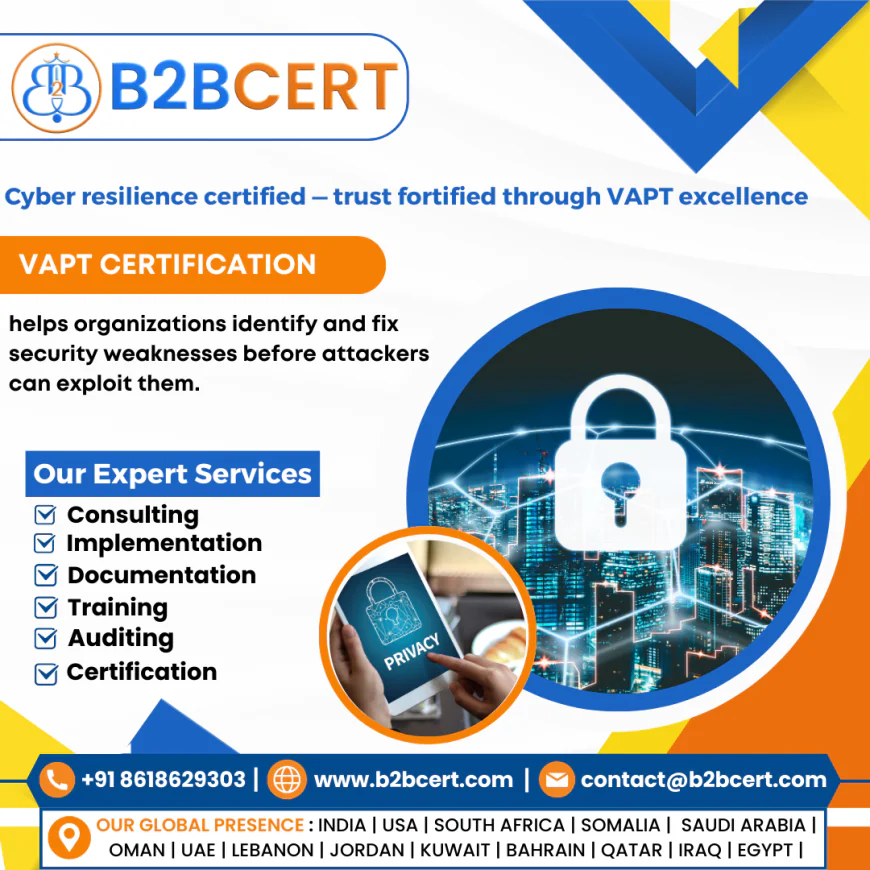 VAPT Certification in Bangalore: Strengthening Cybersecurity Through Vulnerability Assessment and Penetration Testing