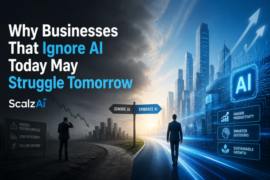 Why Businesses That Ignore AI Today May Struggle Tomorrow | ScalzAi