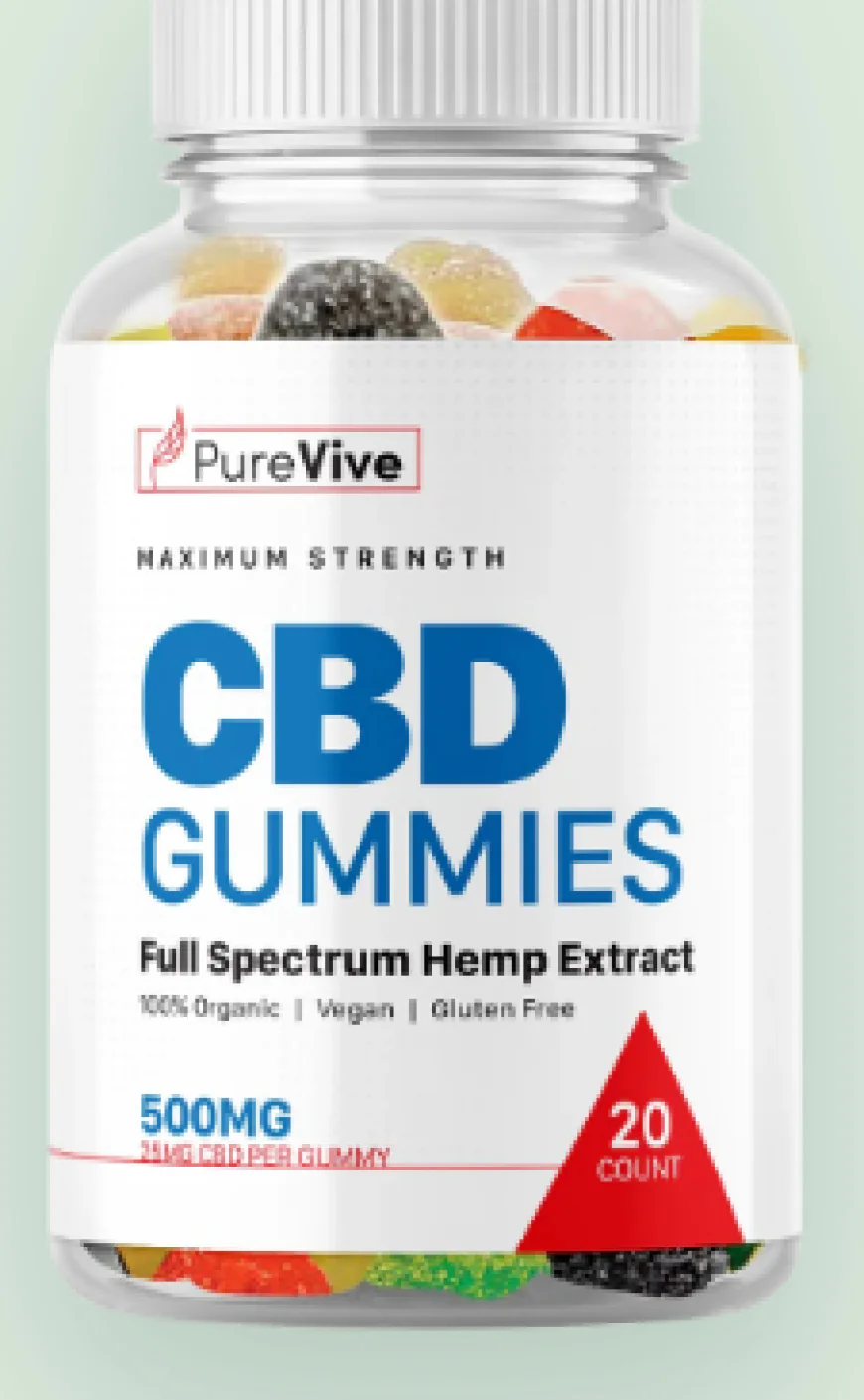How should PureVive Gummies be stored?
