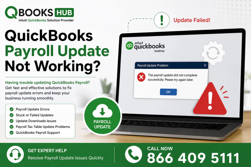 QuickBooks Payroll Update Stuck or Failing? Here's What to Do