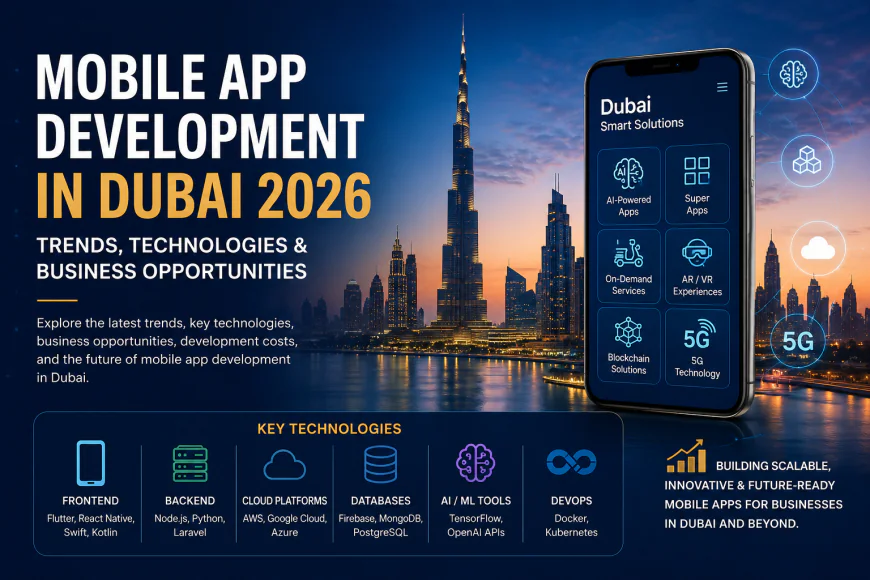 Mobile App Development in Dubai: Key Trends, Technologies, and Business Opportunities for 2026
