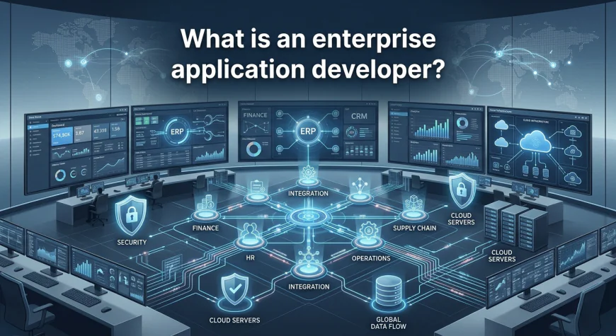 What is an enterprise application developer?
