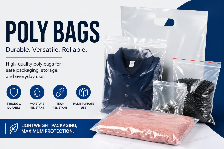 Poly Bags: Durable, Lightweight & Cost-Effective Packaging Solution