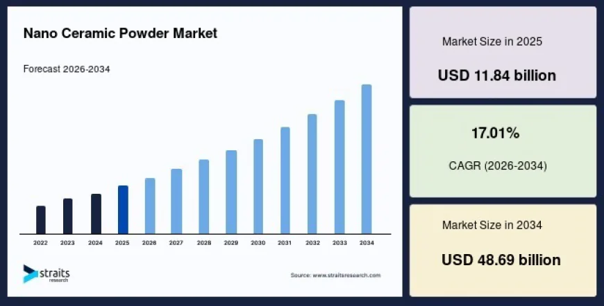 Nano Ceramic Powder Market Growth Driven by Rising Demand from Electronics and Healthcare Industries