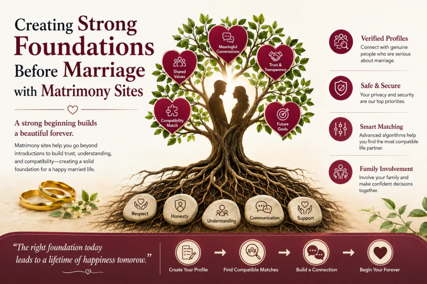 Creating Strong Foundations Before Marriage with Matrimony Sites