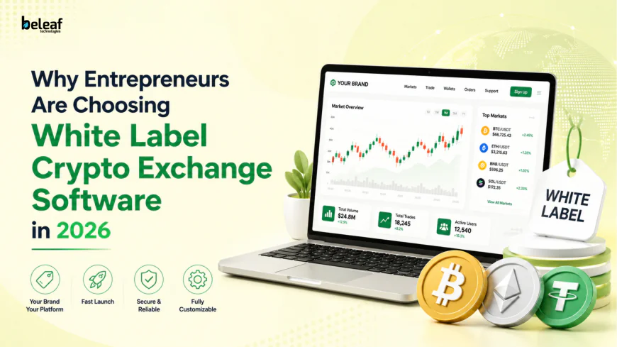 Why Entrepreneurs Are Choosing White Label Crypto Exchange Software in 2026