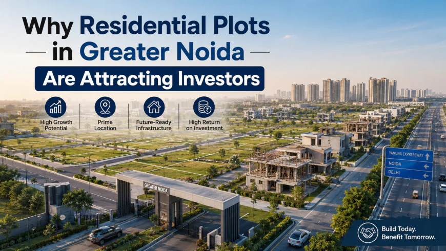 Why Residential Plots in Greater Noida Are Attracting Investors