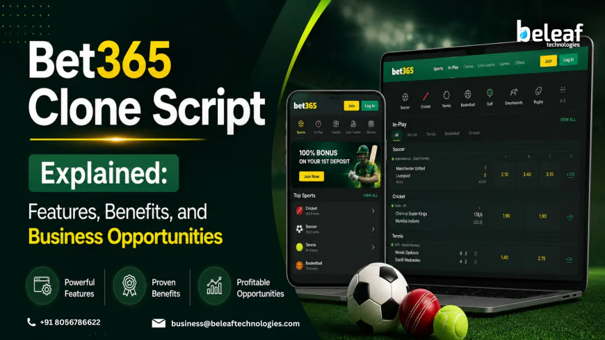 Bet365 Clone Script Explained: Features, Benefits, and Business Opportunities