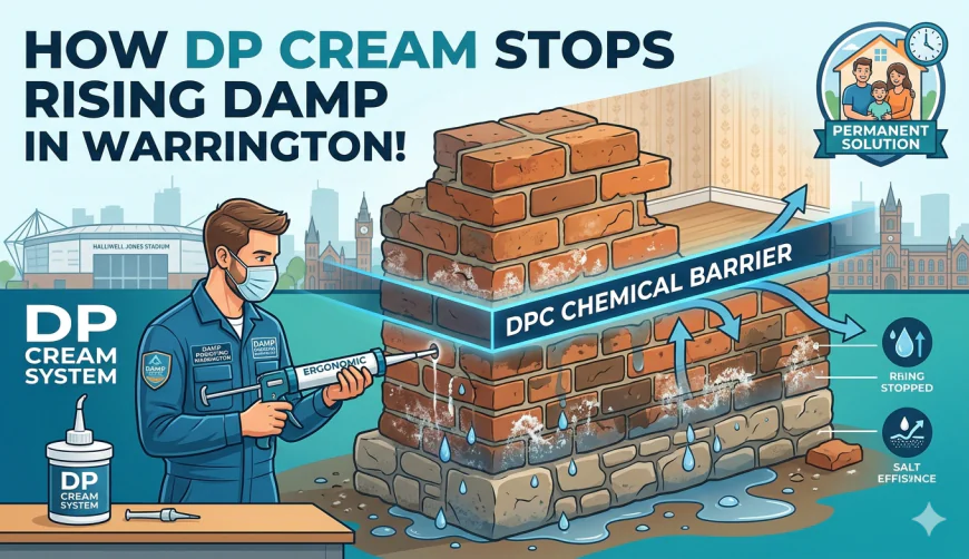 How Can a DP Cream System Stop Rising Damp in Warrington?
