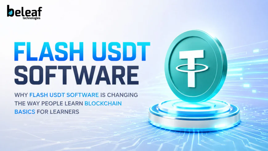 Why Flash USDT Software Is Changing the Way People Learn Blockchain Basics for Learners
