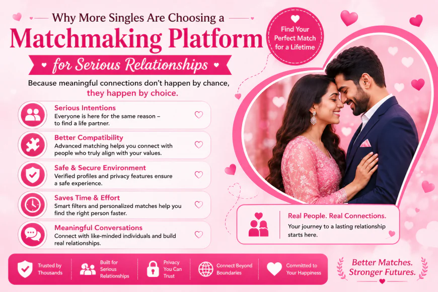 Why More Singles Are Choosing a Matchmaking Platform for Serious Relationships