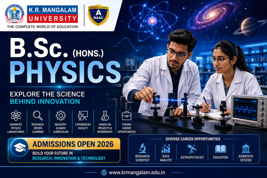 B.Sc. Hons. Physics Course: Details, Eligibility, Scope, Admissions & Career Opportunities