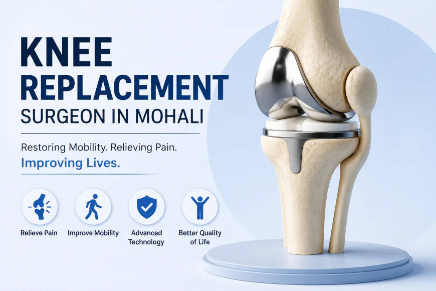 Knee Replacement Surgeon in Mohali for Advanced Arthritis Management