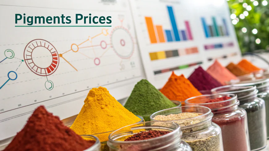 Pigments Prices Index Analysis with Quarterly Trend and Forecast Prices Chart