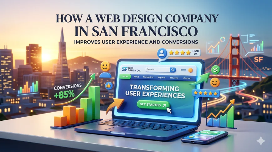 How a Web Design Company in San Francisco Improves User Experience and Conversions