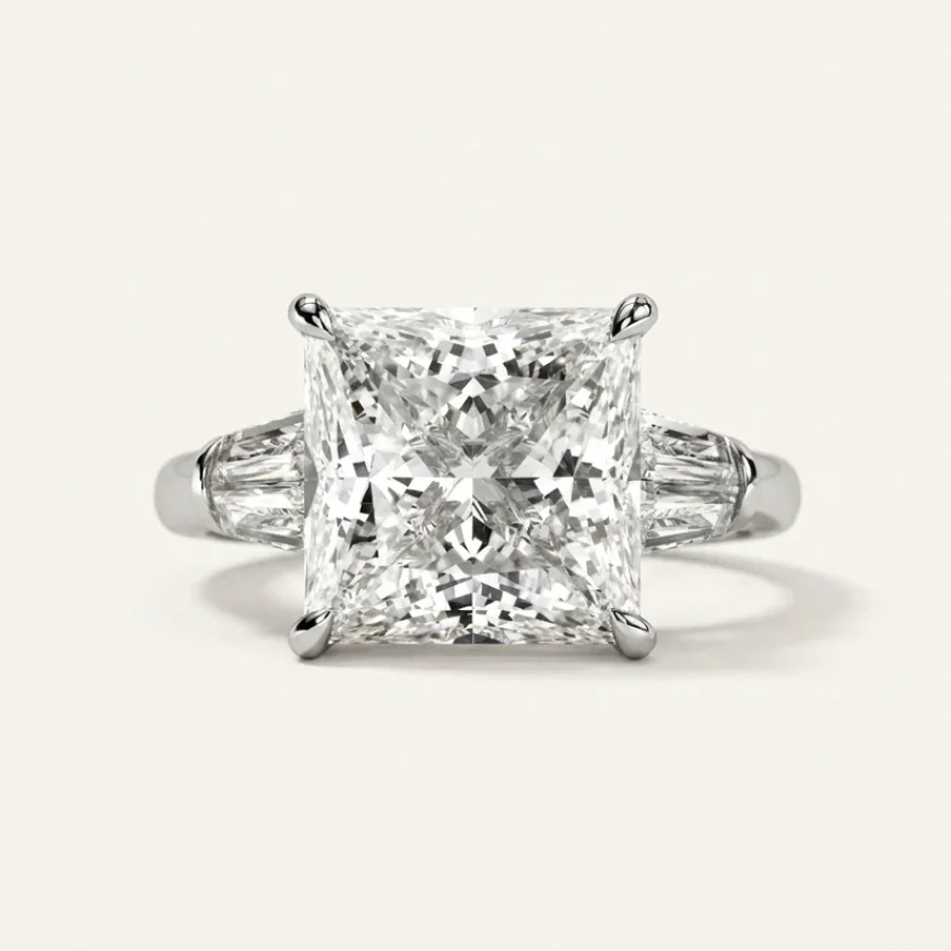 Princess Cut Engagement Ring: A Perfect Blend of Brilliance and Contemporary Style