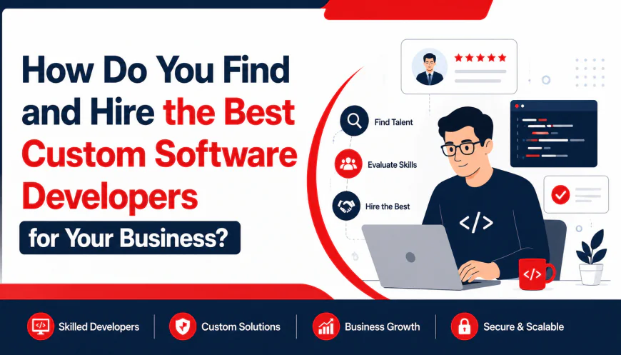 How Do You Find and Hire the Best Custom Software Developers for Your Business?