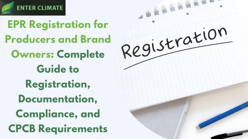 EPR Registration for Producers and Brand Owners: Complete Guide to Registration, Documentation, Compliance, and CPCB Requirements
