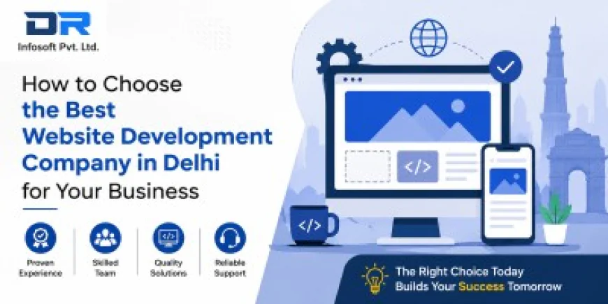 How to Choose the Best Website Development Company in Delhi for Your Business