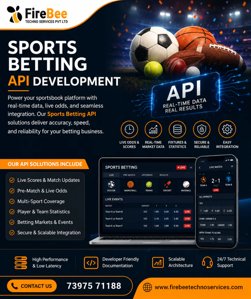 Sports betting API solutions