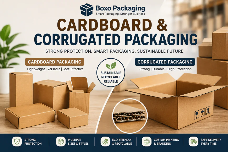 Corrugated Boxes for Safe Shipping, Durable Product Protection, and Cost Efficient Packaging Solutions