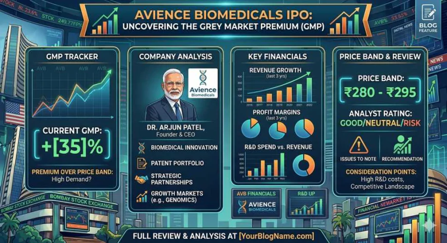 Avience Biomedicalas IPO GMP: Company Analysis, Financials, Price Band, and Review