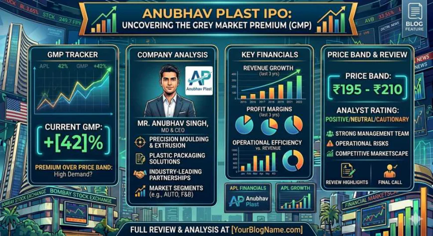 Anubhav Plast IPO GMP: Date, Price, Review, Details and Analysis