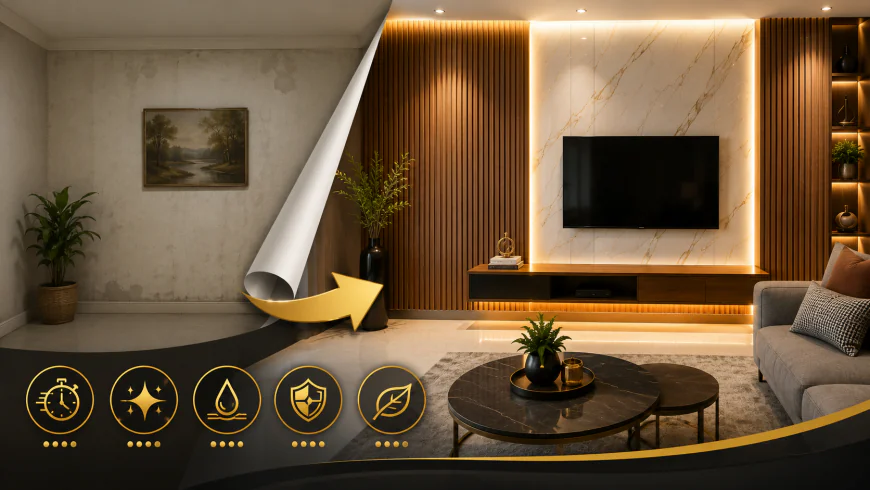 How PVC Wall Panels Can Instantly Modernize Any Room?