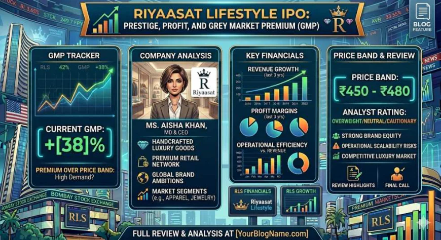Riyaasat Lifestyle IPO GMP: Price Band, Dates, Review & Should You Apply?