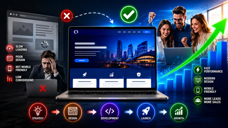 Why Modern Website Development Is Key to Business Expansion?