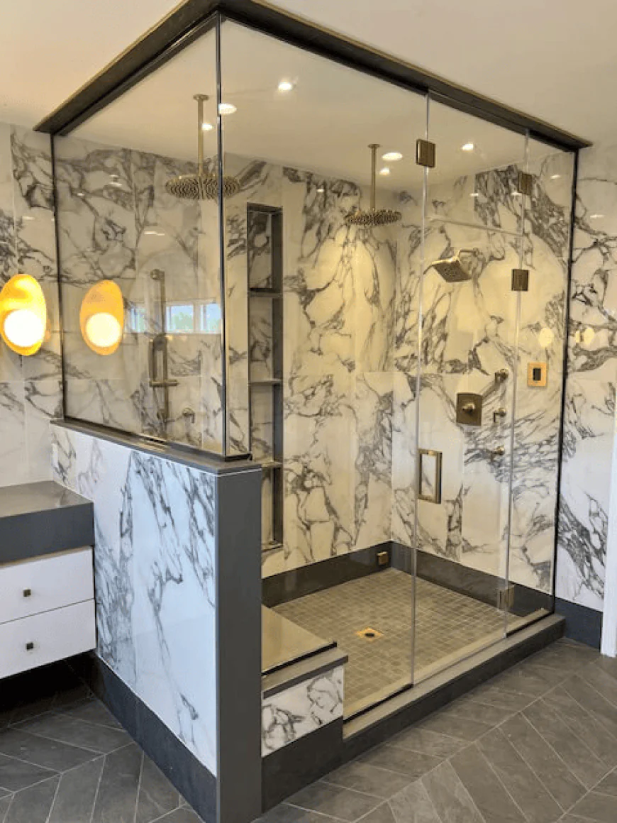 Elevate Your Bathroom With Elegant Custom Glass Shower Door Solutions