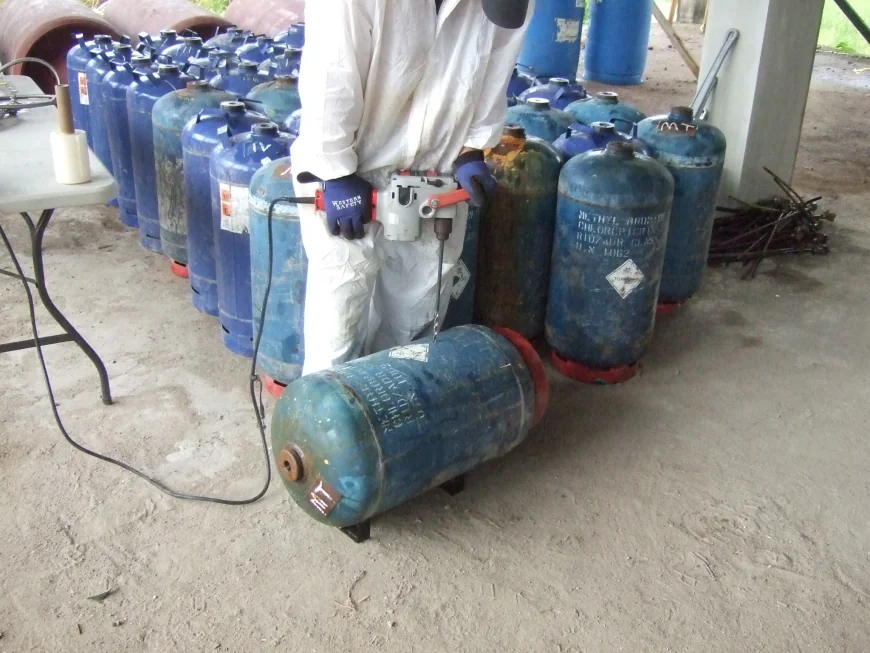 Hazardous Gas Cylinder Disposal: Why Professional Handling Matters
