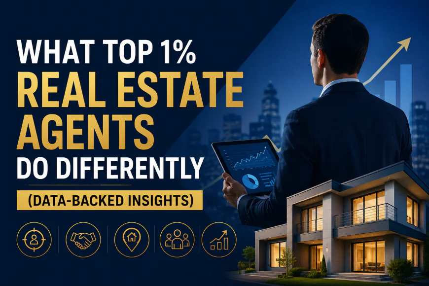 What Top 1% Real Estate Agents Do Differently (Data-Backed Insights)