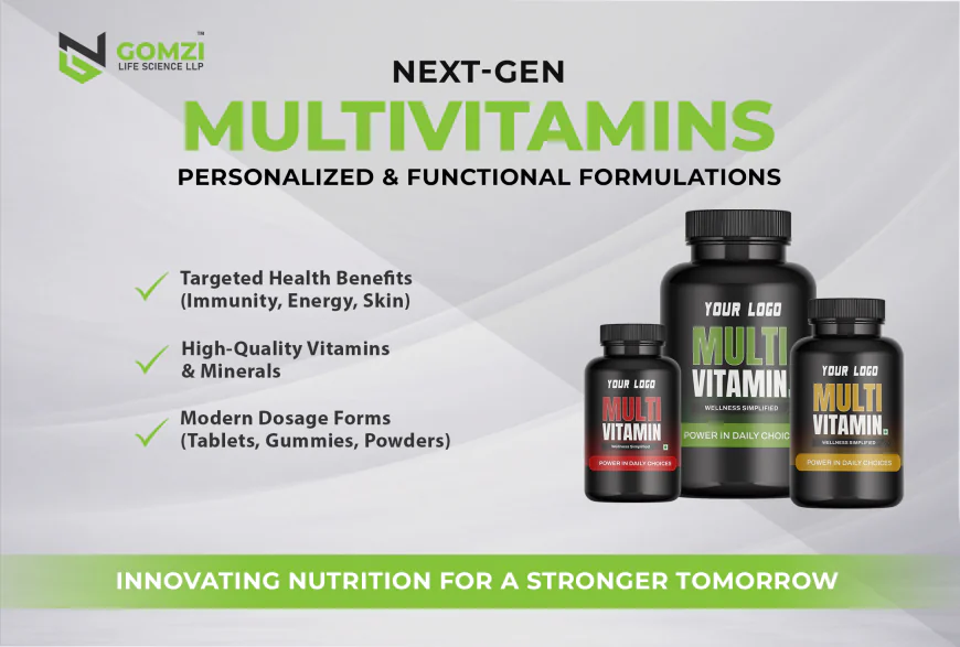 Custom Multivitamin Formulation Manufacturer in India: Gomzilifesciences
